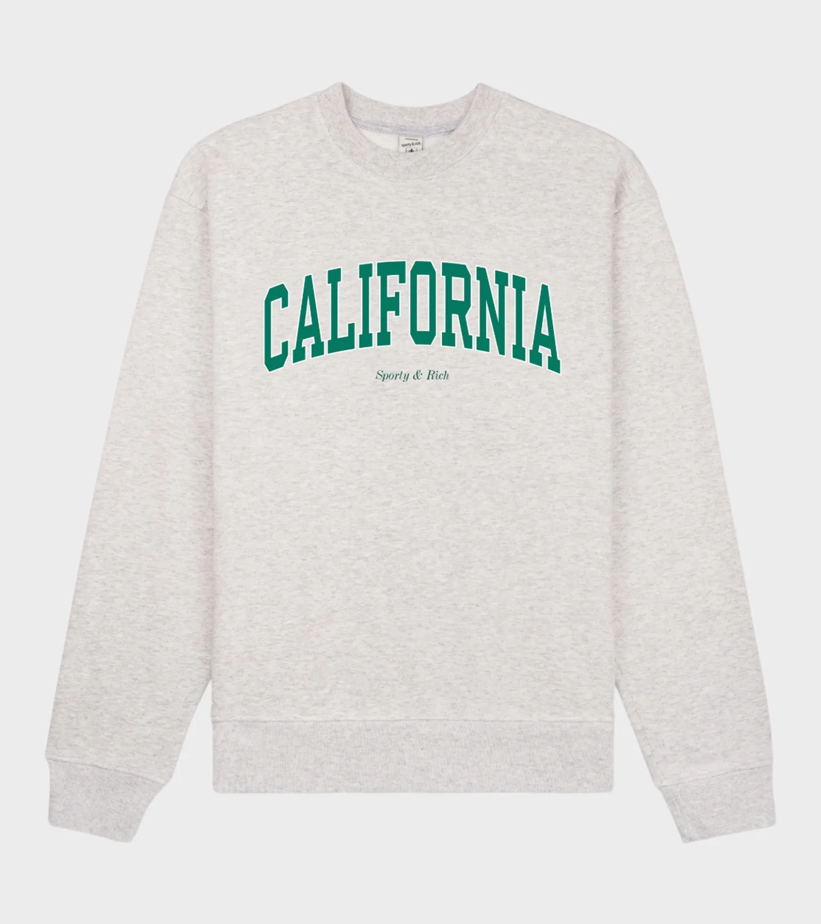 California Crewneck Heather Gray/Alpine sold by Dr. Adams