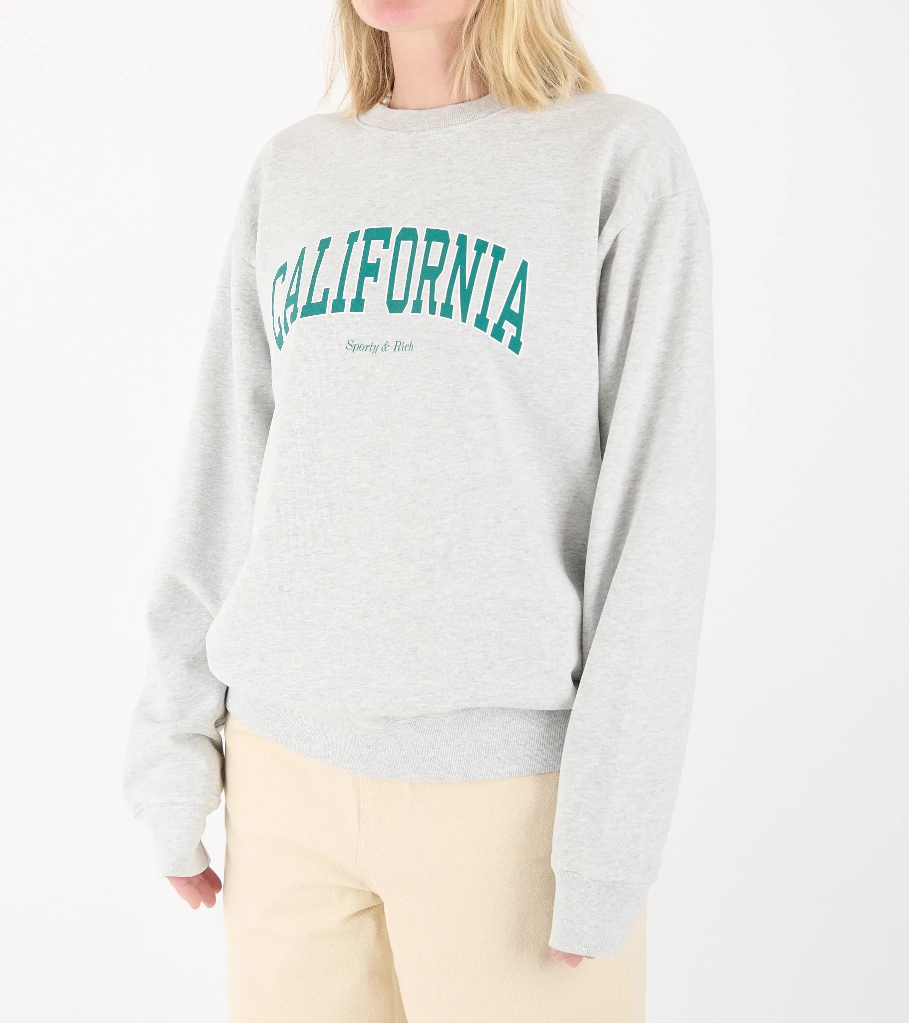 California Crewneck Heather Gray/Alpine sold by Dr. Adams product image thumbnail 3