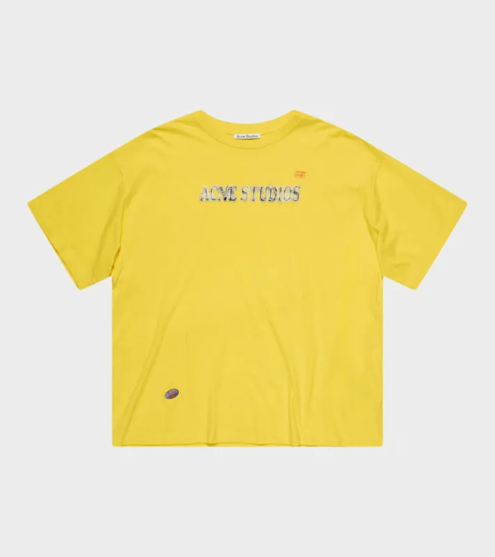 Logo T-shirt Bright Yellow sold by Dr. Adams