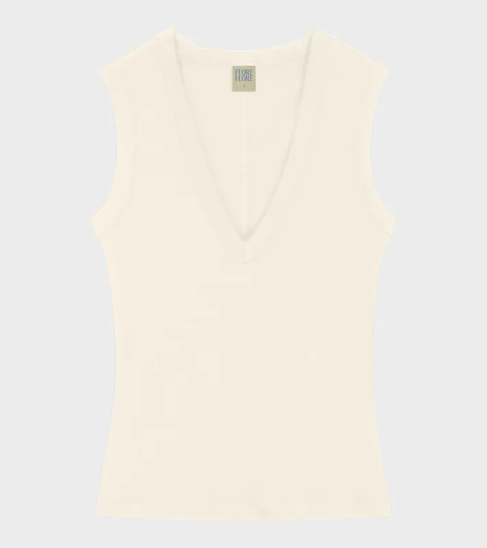 Dewi Tank Off-white sold by Dr. Adams