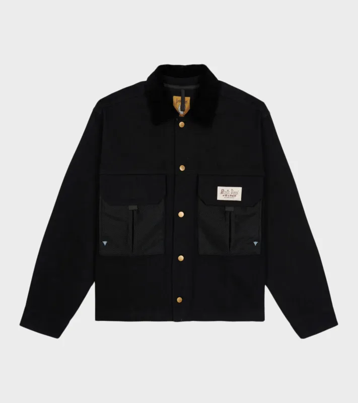 Cropped Chore Jacket Black sold by Dr. Adams