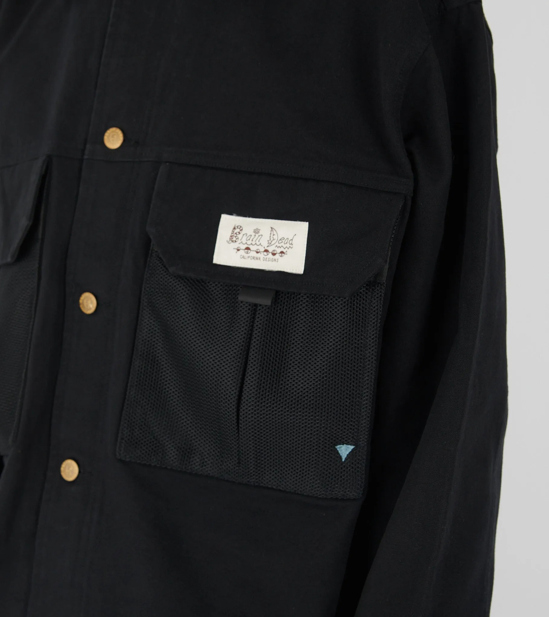 Cropped Chore Jacket Black sold by Dr. Adams product image thumbnail 5