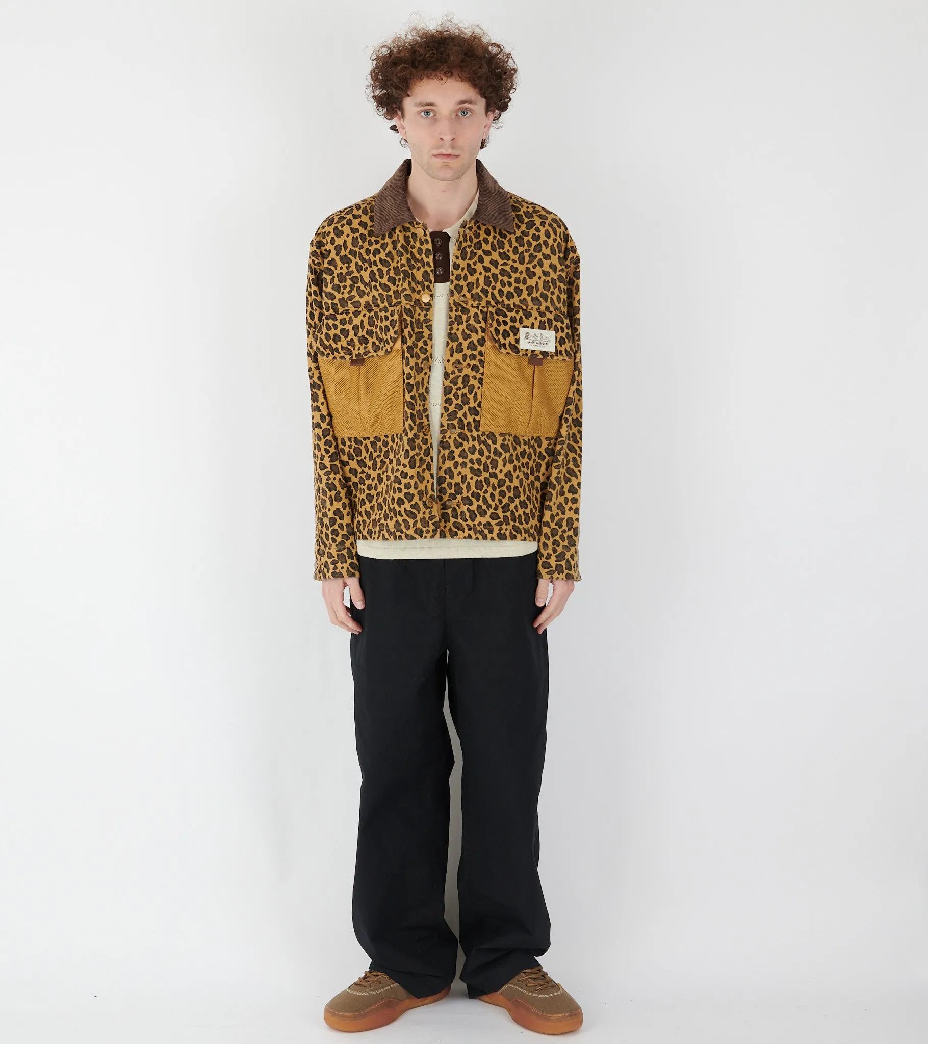 Cropped Chore Jacket Leopard sold by Dr. Adams product image thumbnail 2