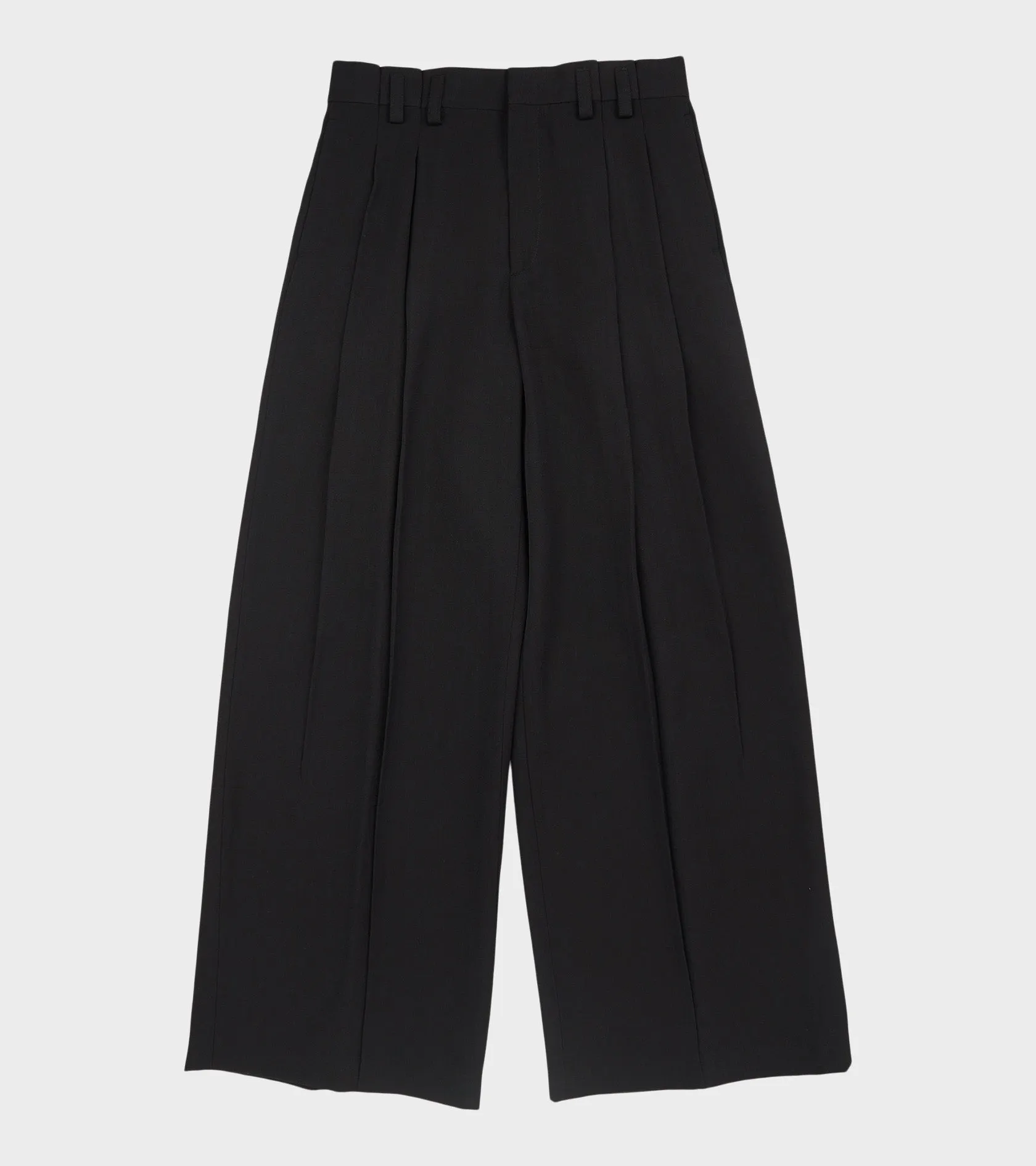 Heavy Wide Trousers Black sold by Dr. Adams