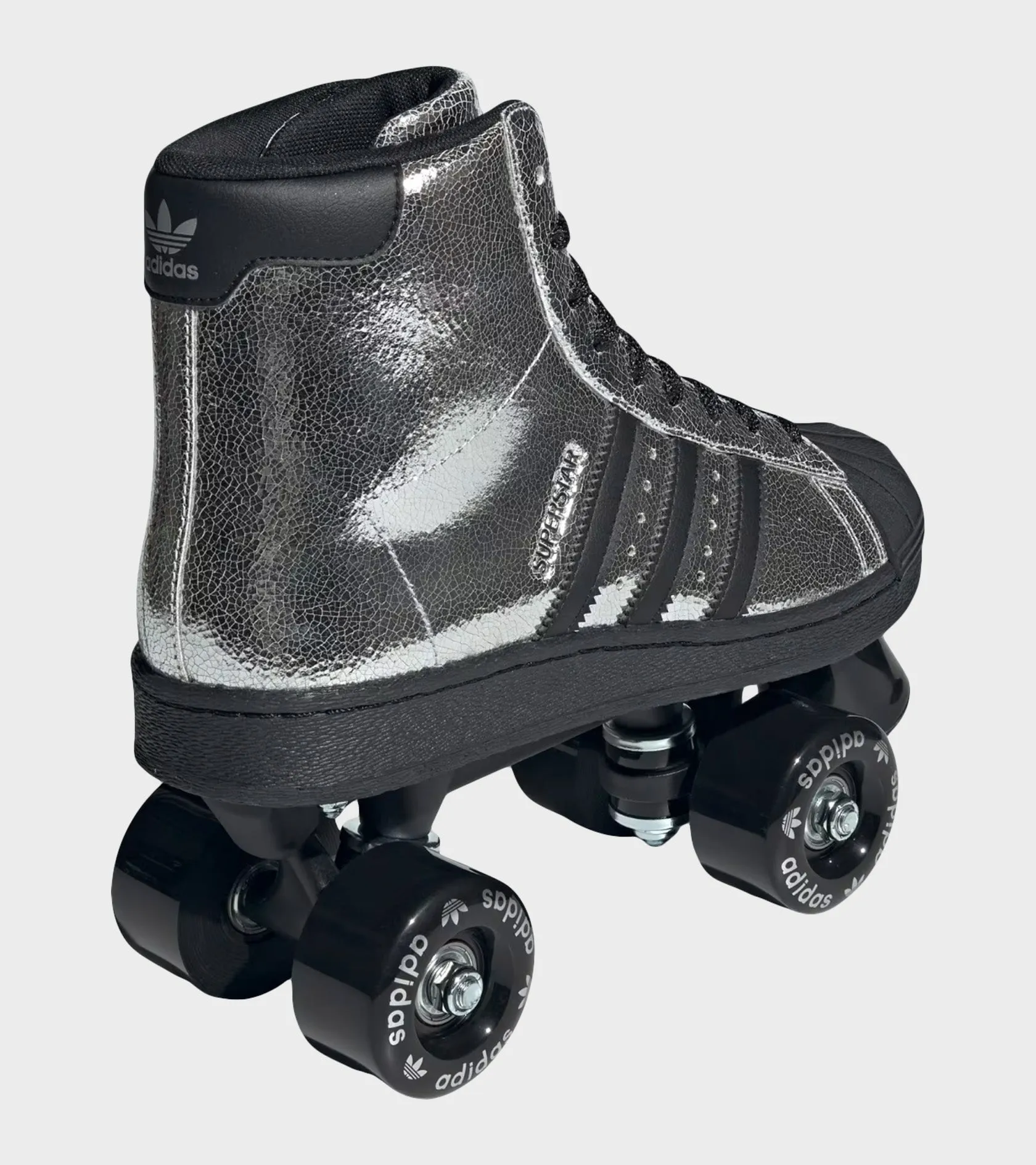 Superstar 82 Roller Skates Silver Metallic/Core Black/Cloud White sold by Dr. Adams product image thumbnail 4