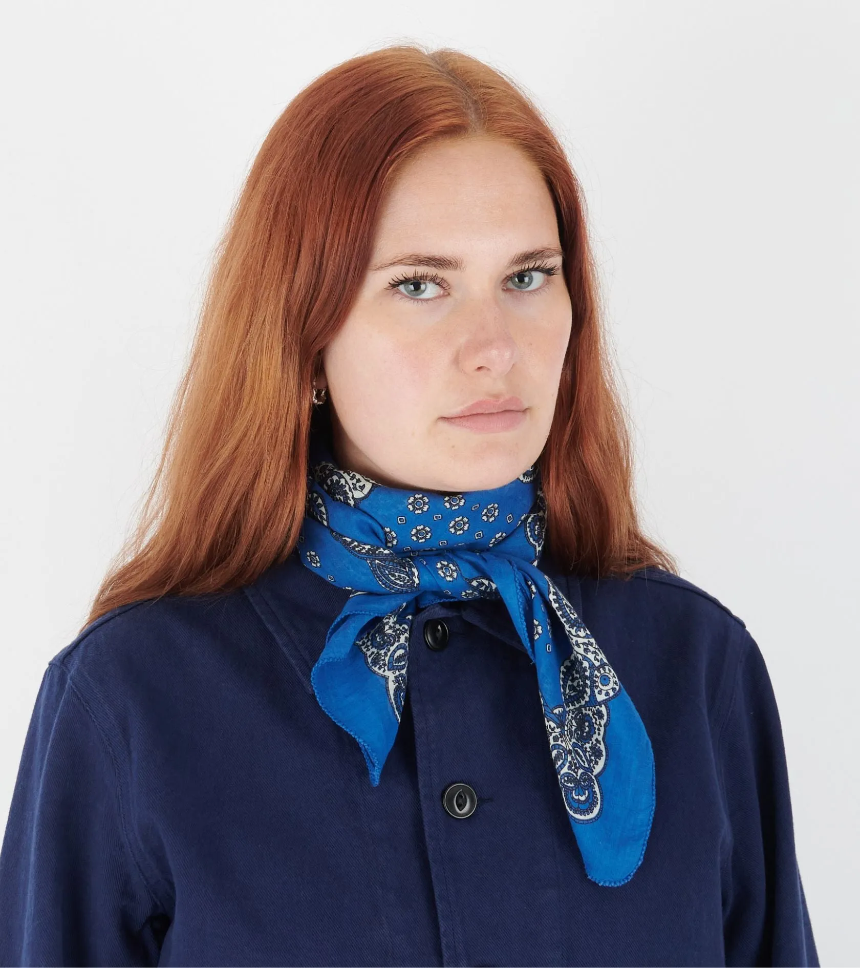 Scarf No. 767 Royal Blue sold by Dr. Adams product image thumbnail 2