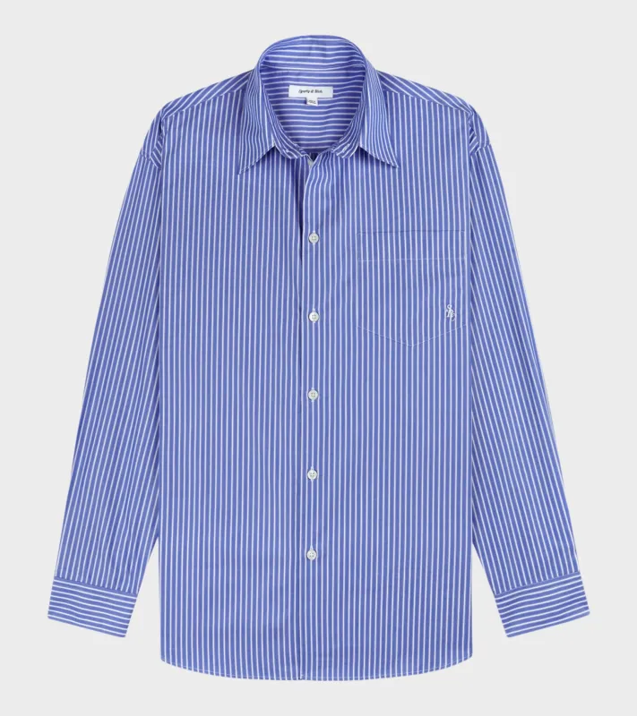 Oversized Shirt Blue Striped sold by Dr. Adams