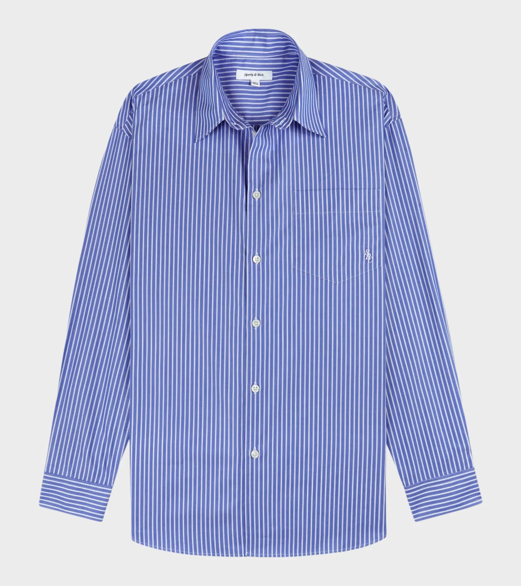 Oversized Shirt Blue Striped sold by Dr. Adams