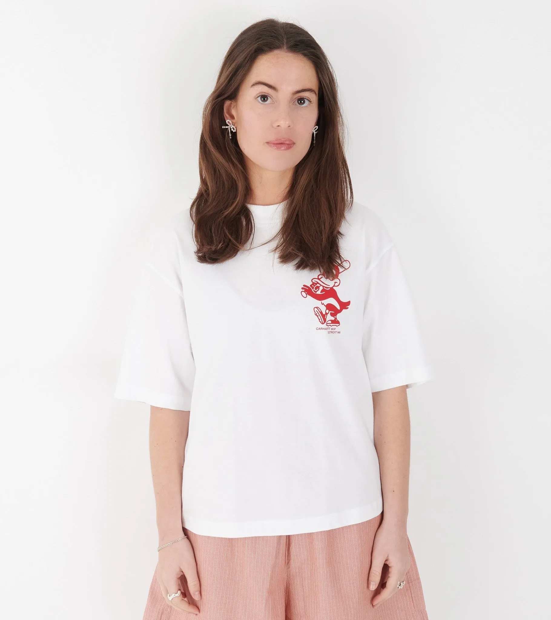 W S/S Home Run T-shirt White sold by Dr. Adams product image thumbnail 2