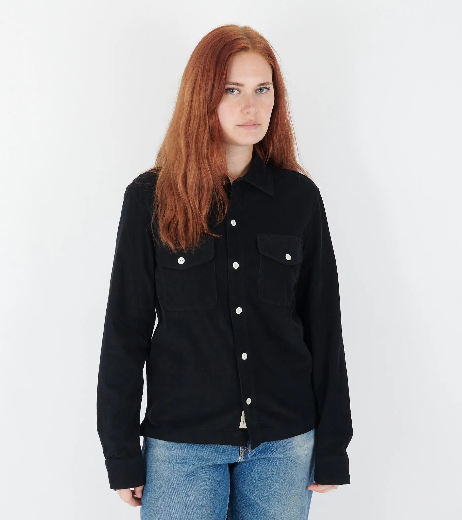 Corduroy Shirt Black sold by Dr. Adams product image thumbnail 2