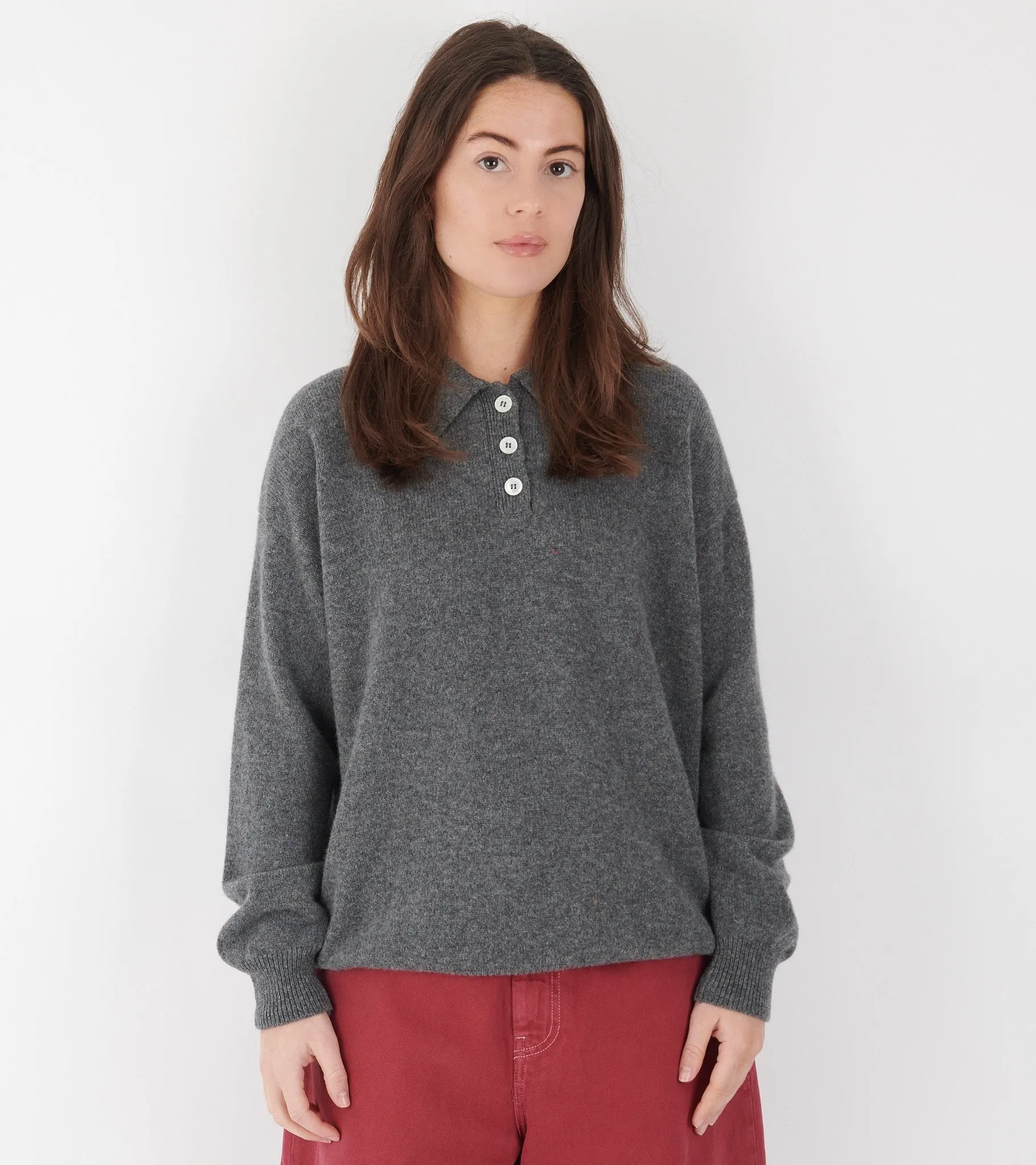 Edith Polo Shirt Derby Grey sold by Dr. Adams product image thumbnail 2