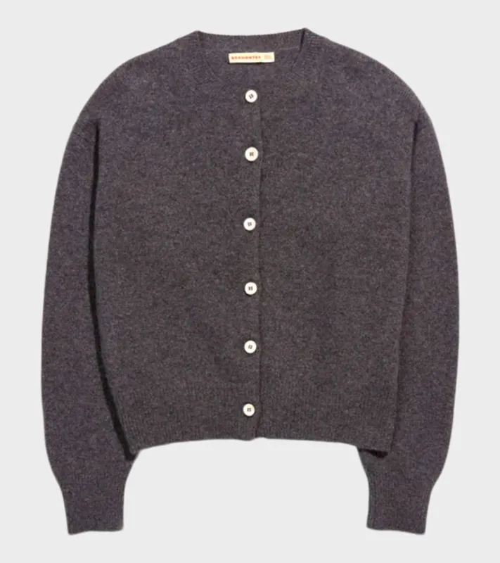 Ada Crewneck Cardigan Derby Grey sold by Dr. Adams