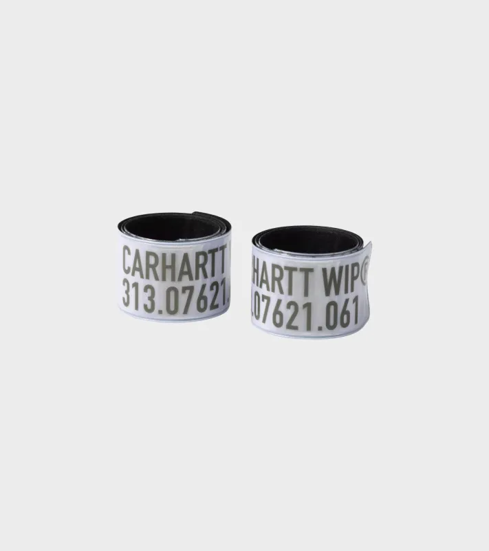 Tour Reflective Strap Smoke Green made by Carhartt WIP