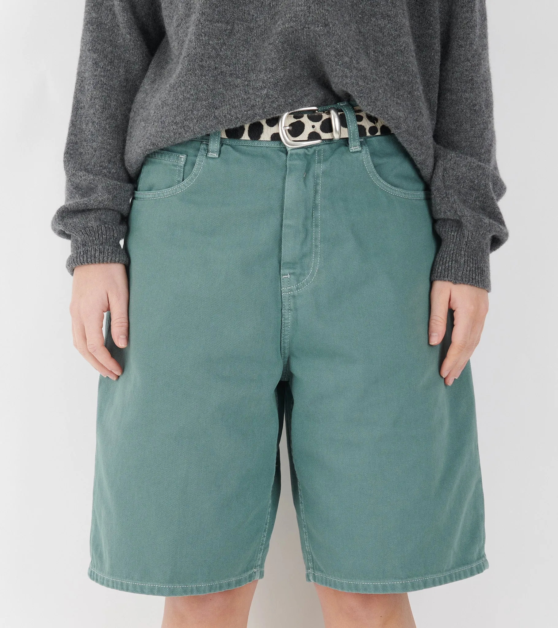 W Brandon Shorts Silver Pine Stone Dyed sold by Dr. Adams product image thumbnail 3