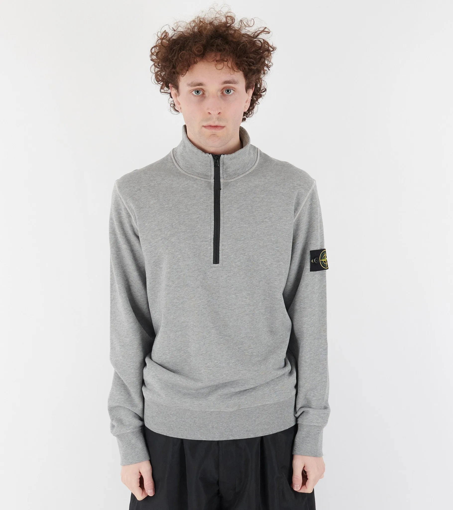 Half Zip Sweatshirt Grey sold by Dr. Adams product image thumbnail 2