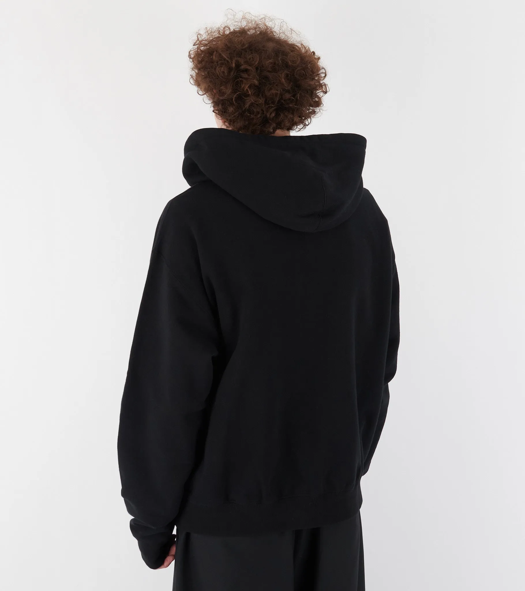 Zipped Hoodie Black sold by Dr. Adams product image thumbnail 4