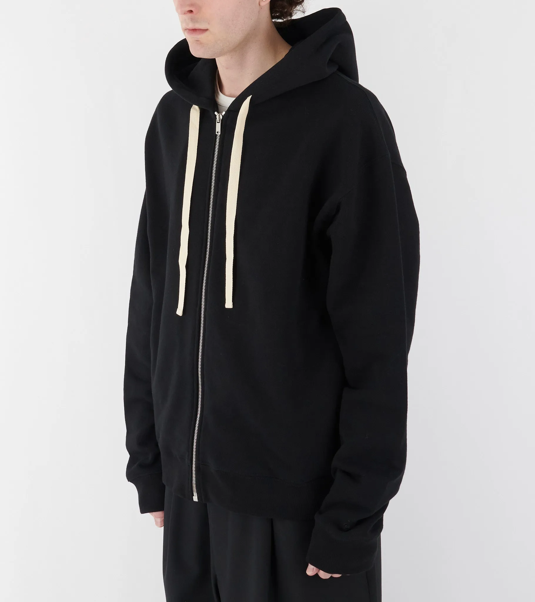 Zipped Hoodie Black sold by Dr. Adams product image thumbnail 3