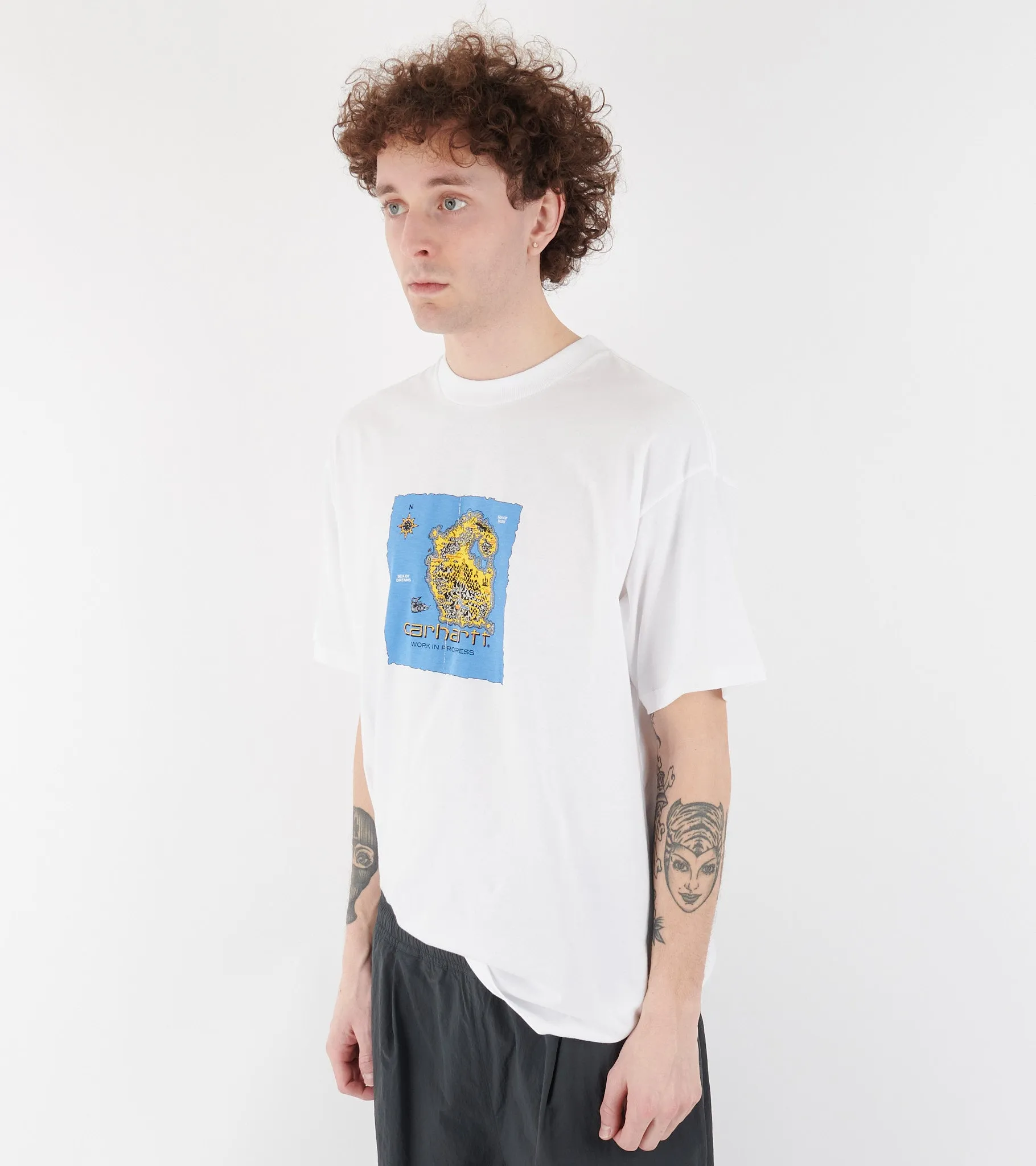 S/S Old World T-shirt White sold by Dr. Adams product image thumbnail 3