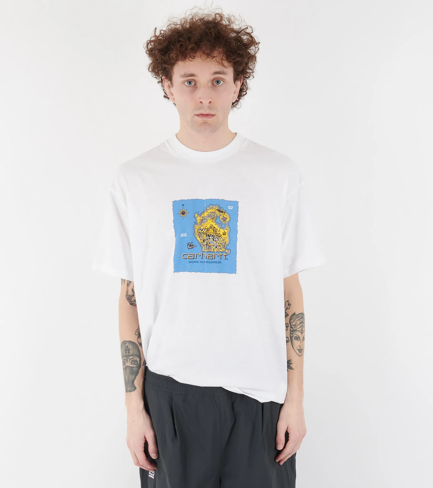 S/S Old World T-shirt White sold by Dr. Adams product image thumbnail 2