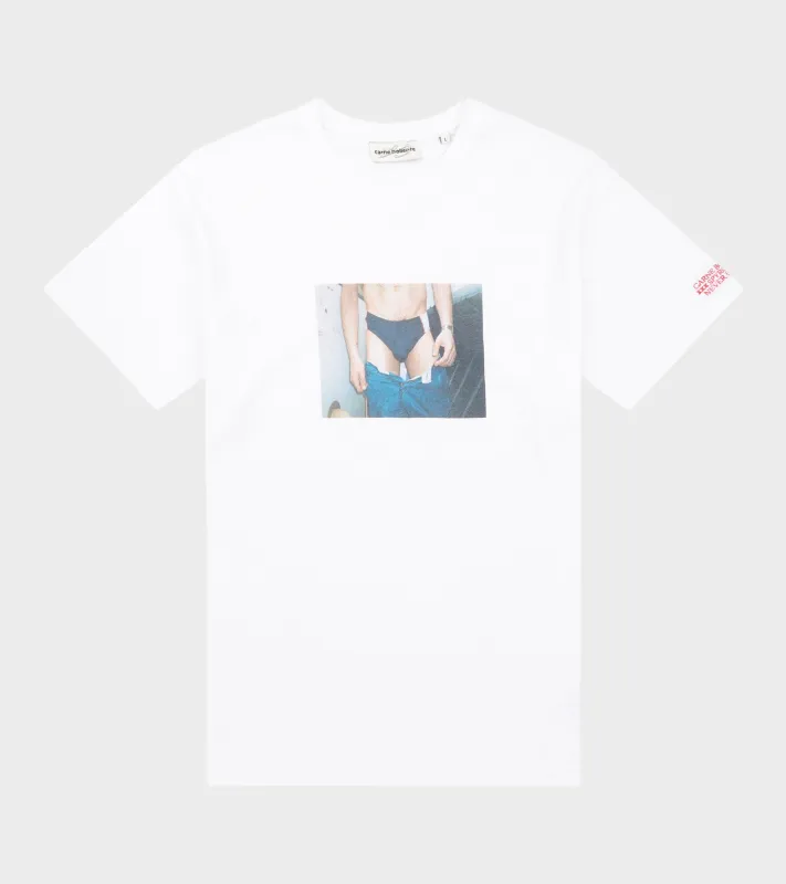 Rennt's Reveal T-shirt White sold by Dr. Adams