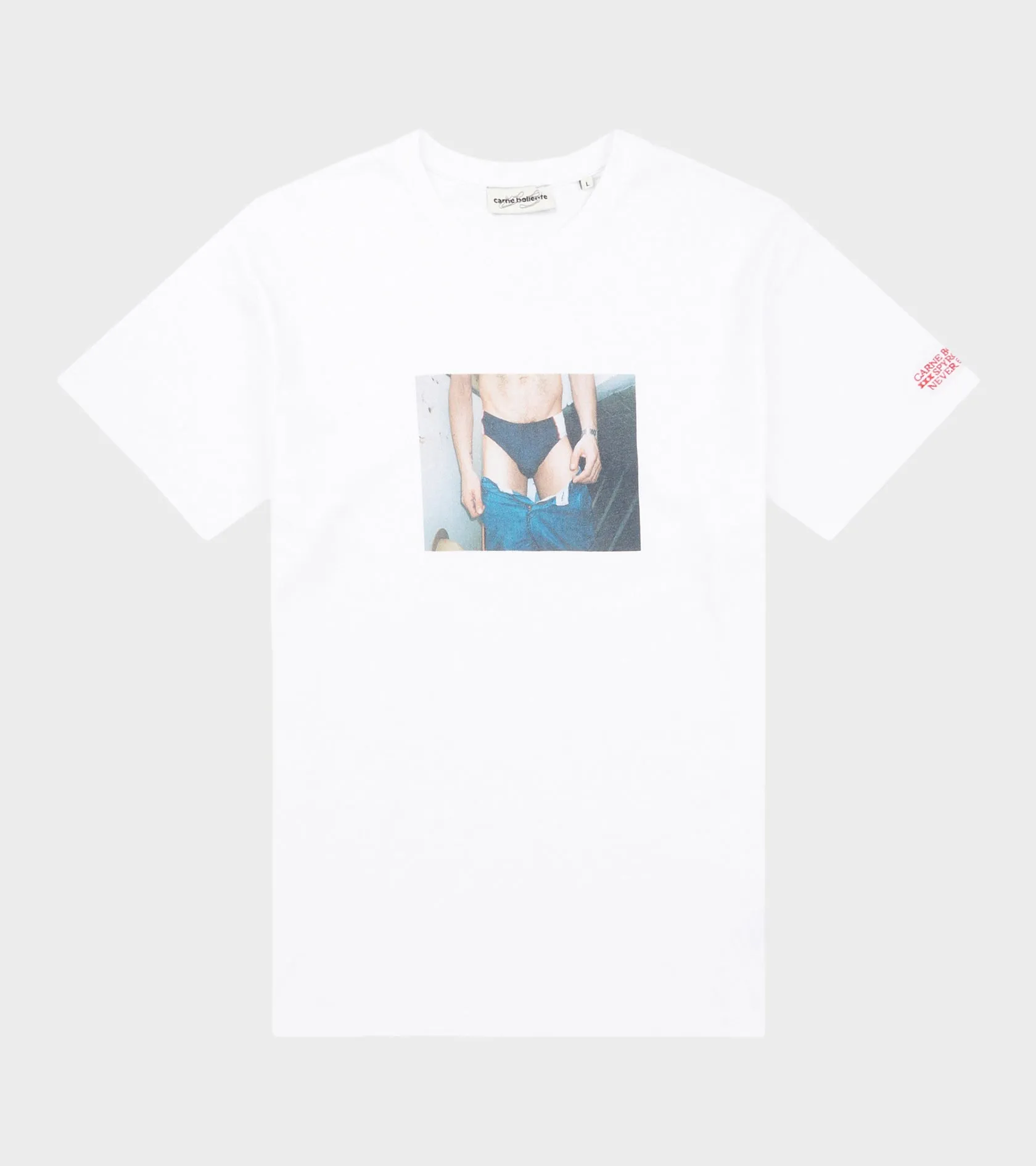 Rennt's Reveal T-shirt White sold by Dr. Adams