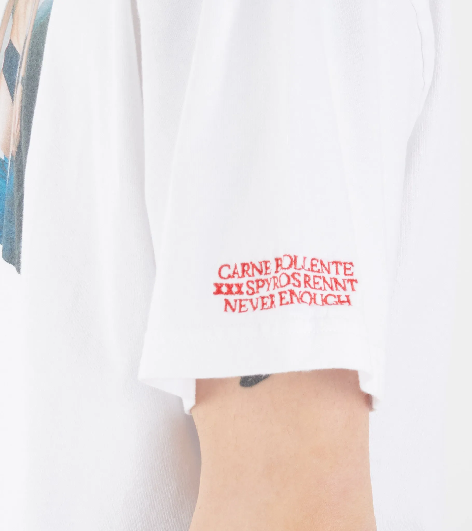 Rennt's Reveal T-shirt White sold by Dr. Adams product image thumbnail 5