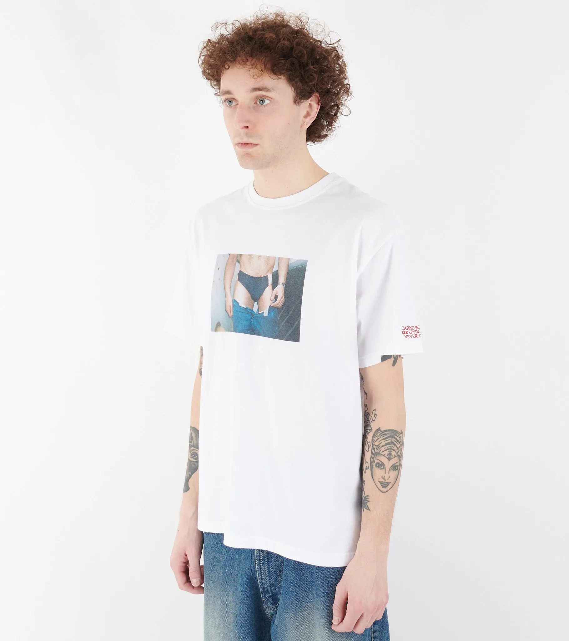 Rennt's Reveal T-shirt White sold by Dr. Adams product image thumbnail 3