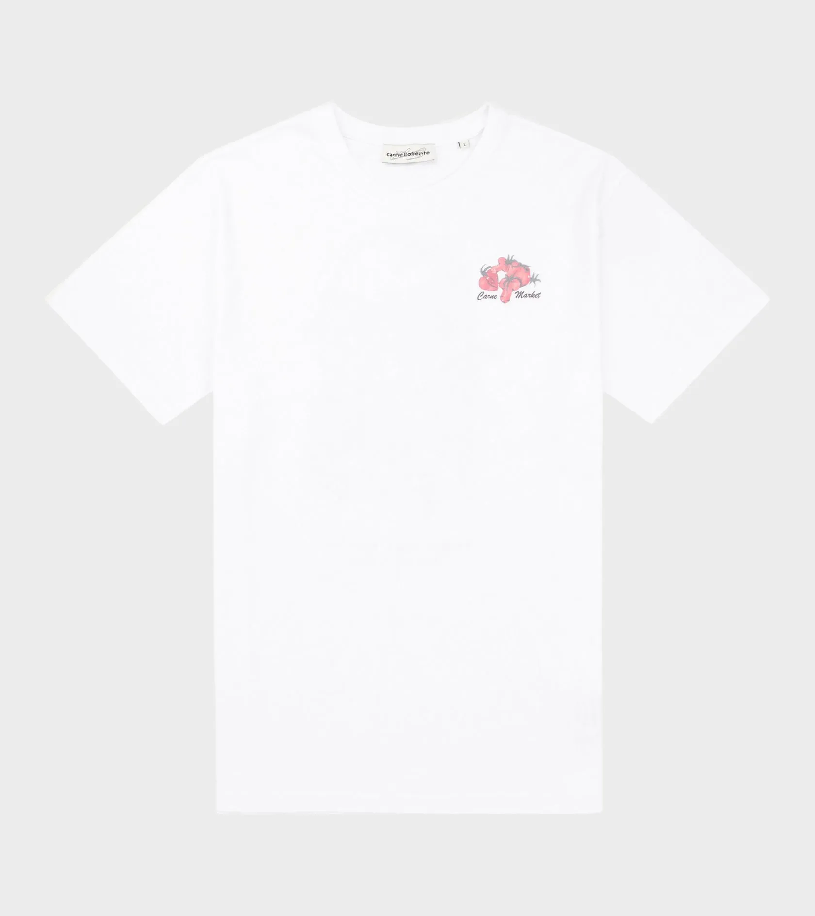 Saucy Tomatoes T-shirt White sold by Dr. Adams