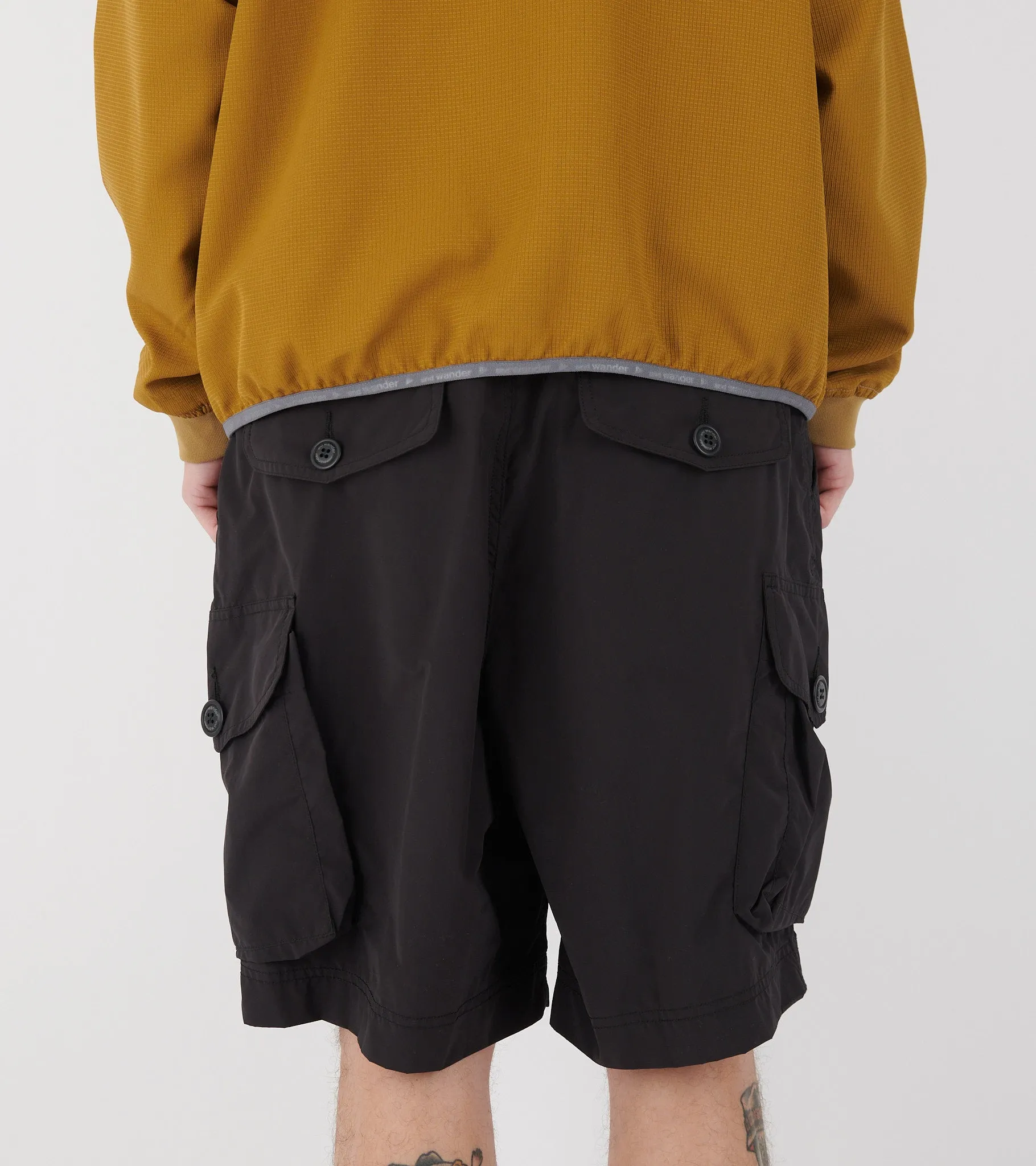 Oversized Cargo Shorts Black sold by Dr. Adams product image thumbnail 4