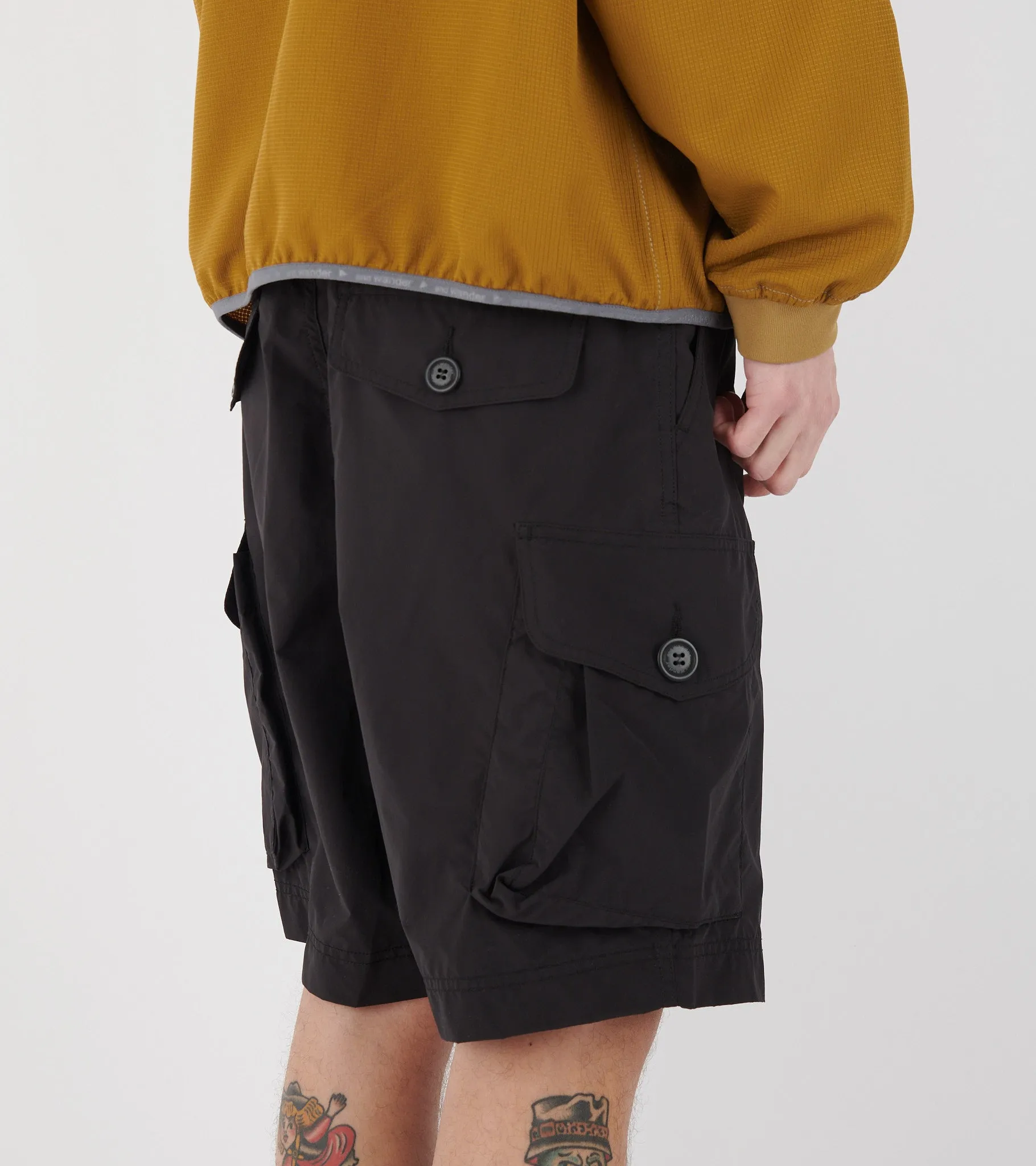 Oversized Cargo Shorts Black sold by Dr. Adams product image thumbnail 5