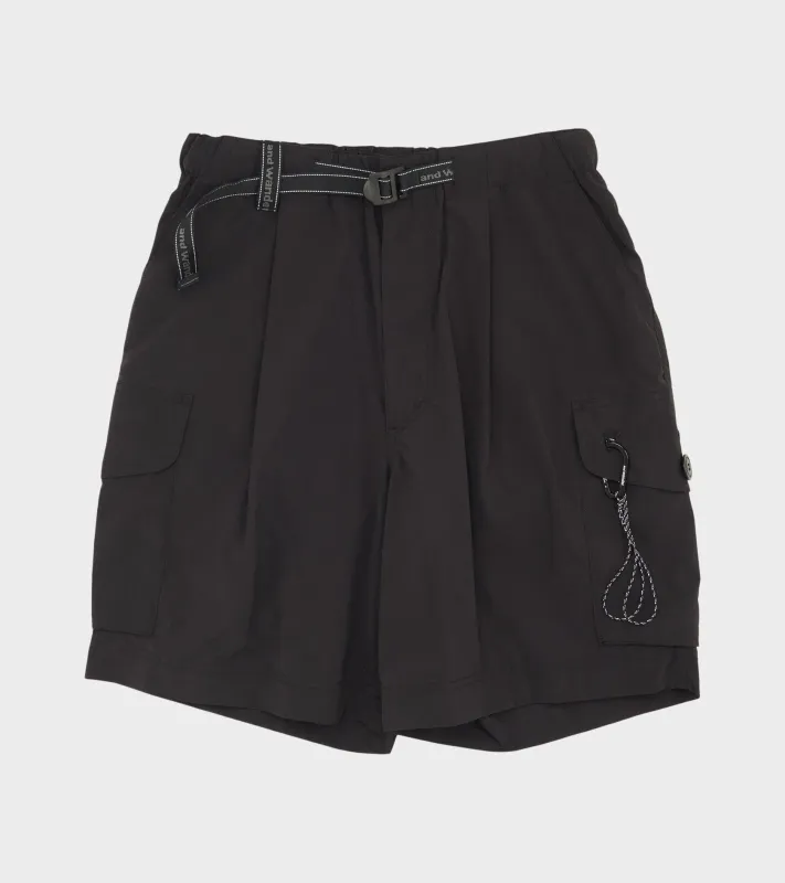 Oversized Cargo Shorts Black sold by Dr. Adams