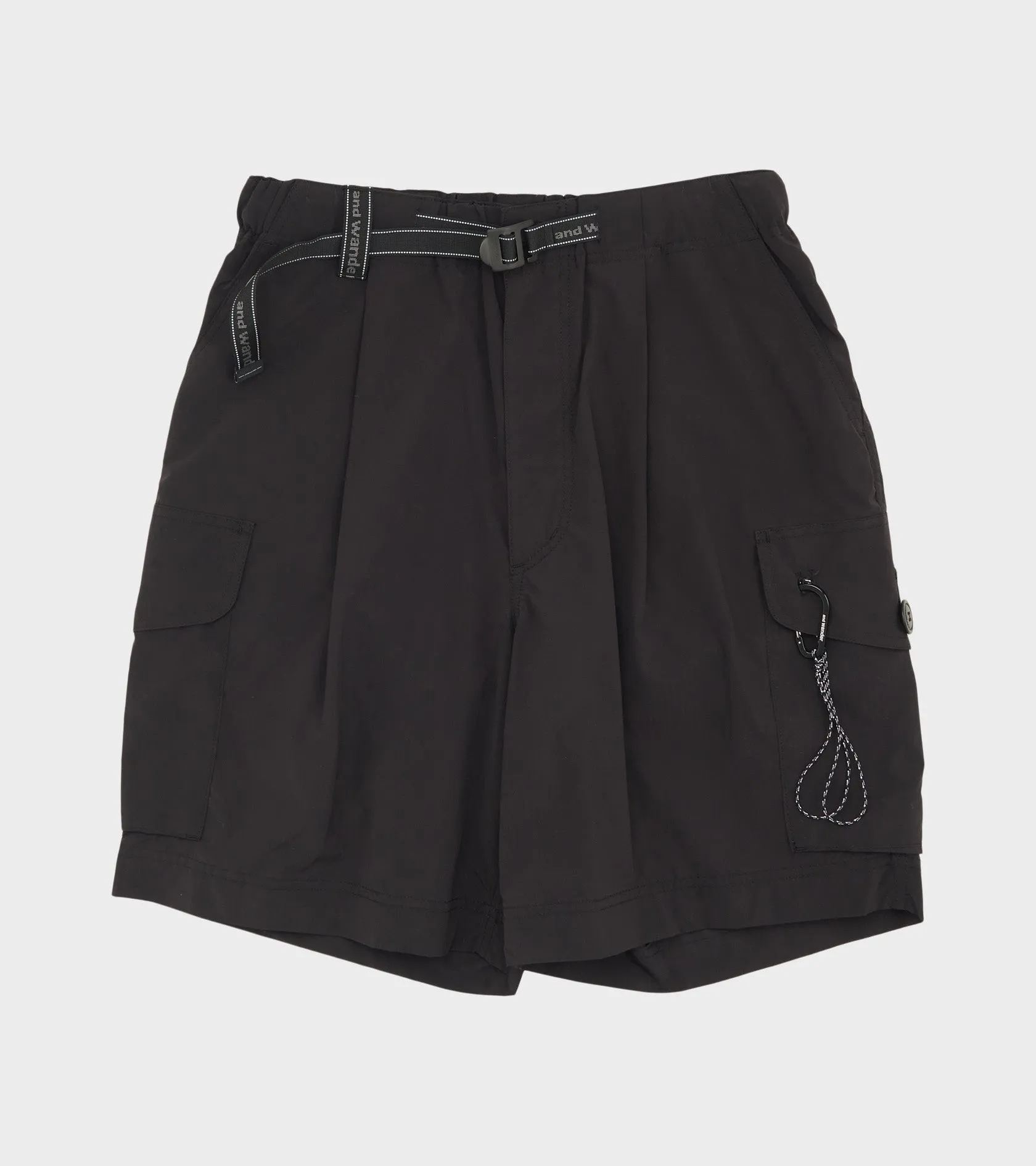 Oversized Cargo Shorts Black sold by Dr. Adams