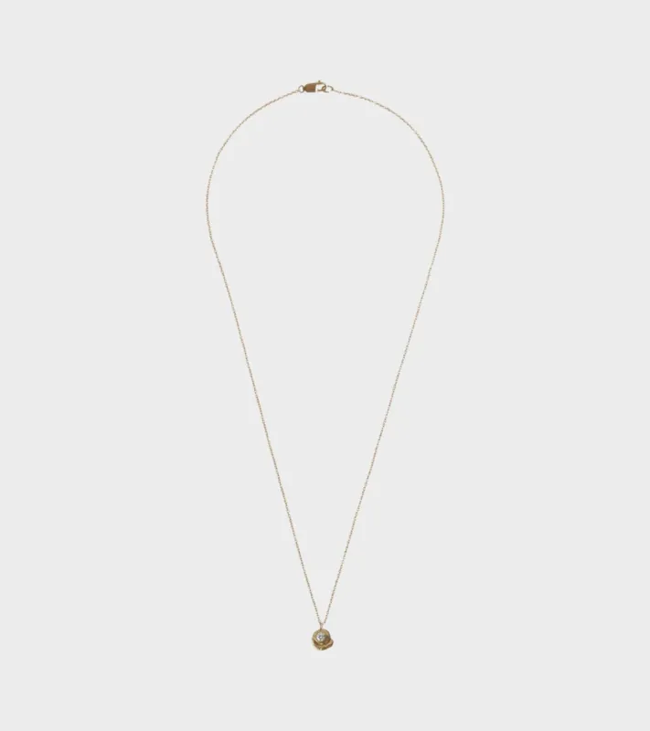 Fern Diamond Necklace Gold made by Dr. Adams