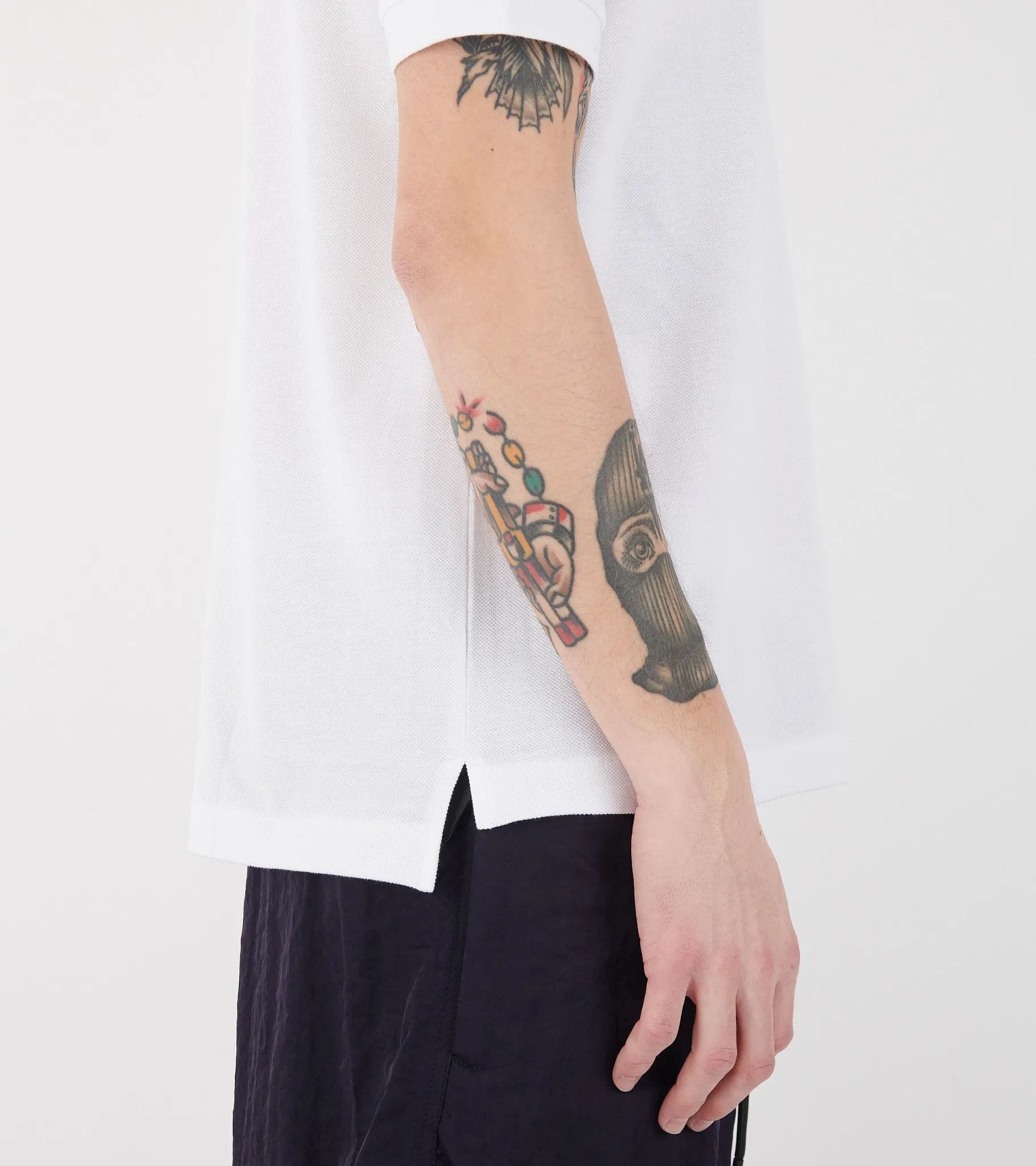 U Red Heart S/S Polo White sold by Dr. Adams product image thumbnail 4