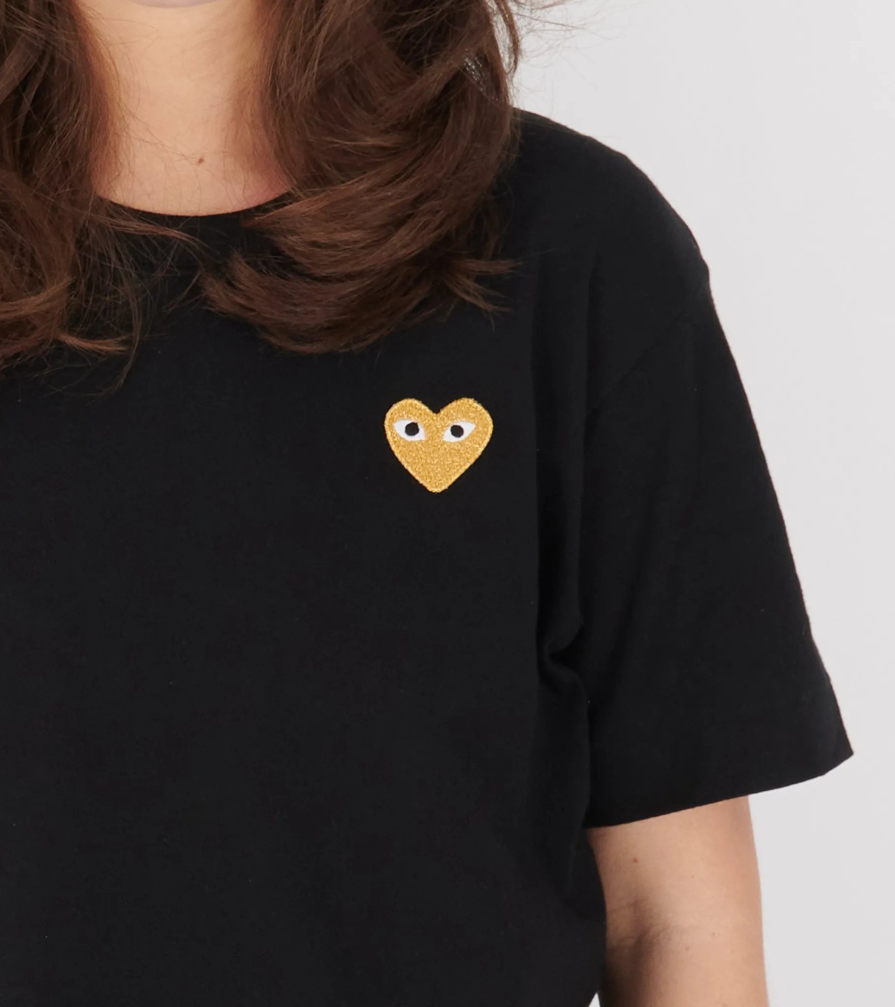 U T-shirt Gold Heart Black sold by Dr. Adams product image thumbnail 3