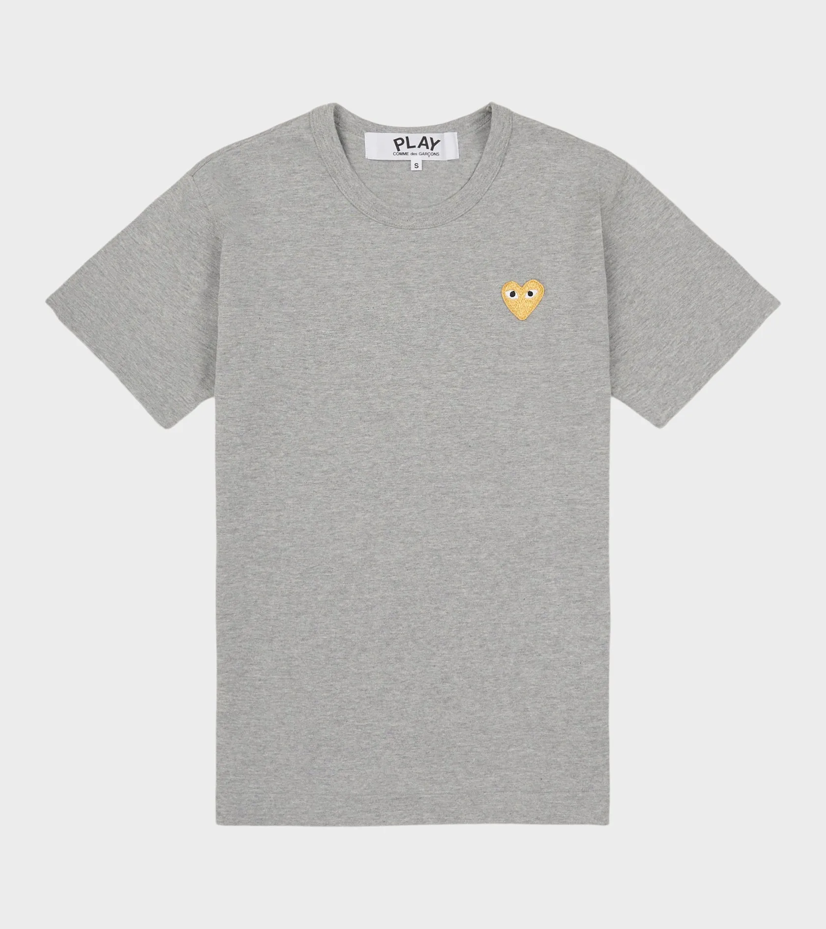 U Gold Heart T-shirt Grey sold by Dr. Adams