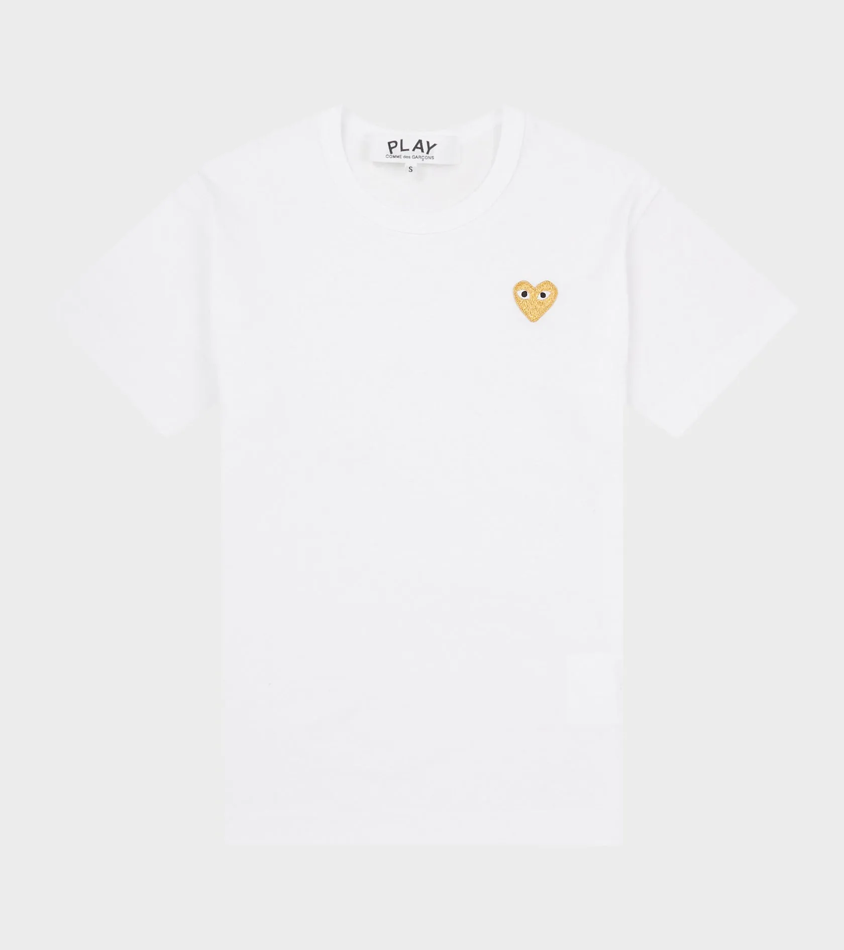U Gold Heart T-shirt White sold by Dr. Adams