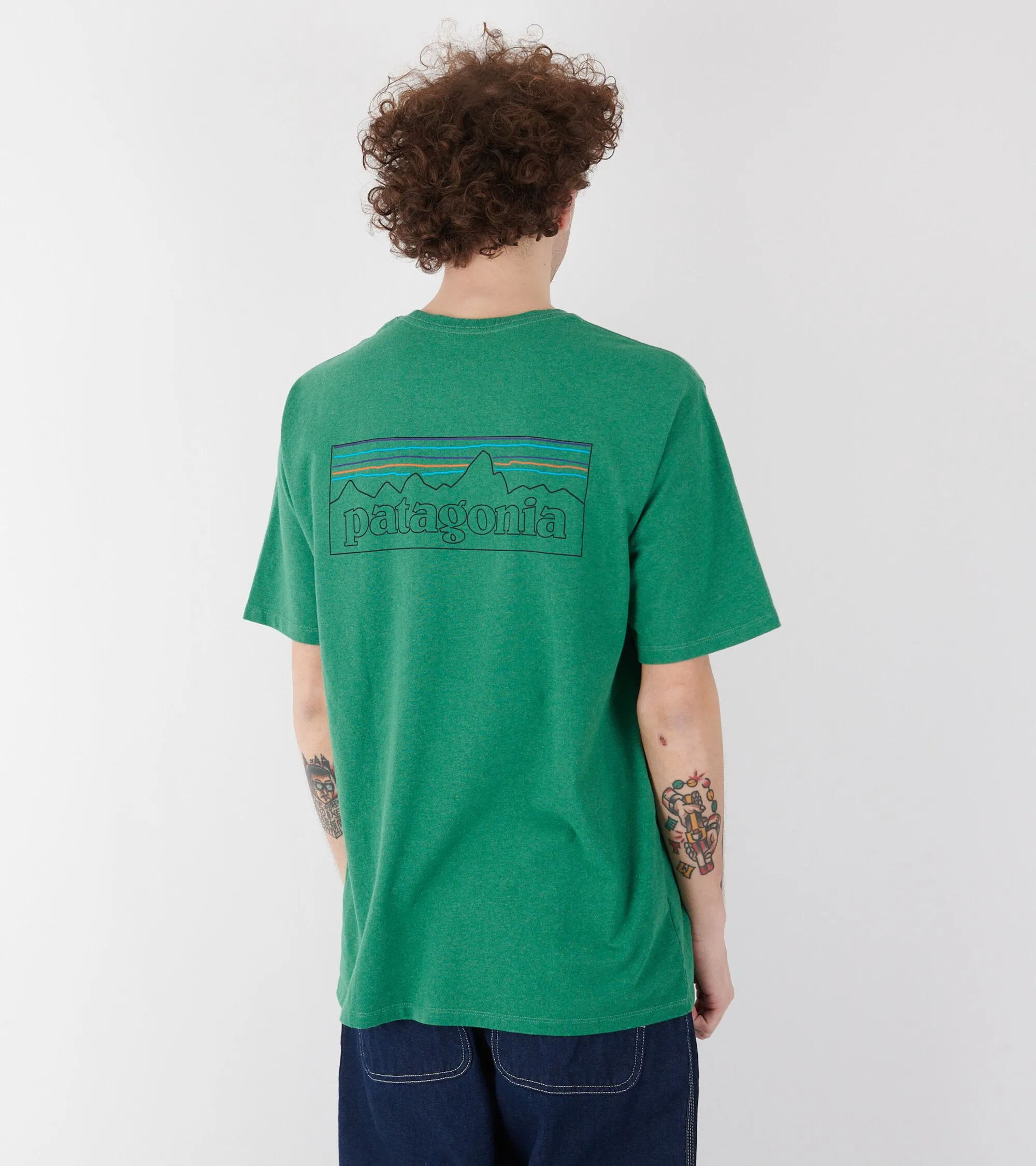 M's P-6 Logo Responsibili-Tee Heartleaf Green sold by Dr. Adams product image thumbnail 4