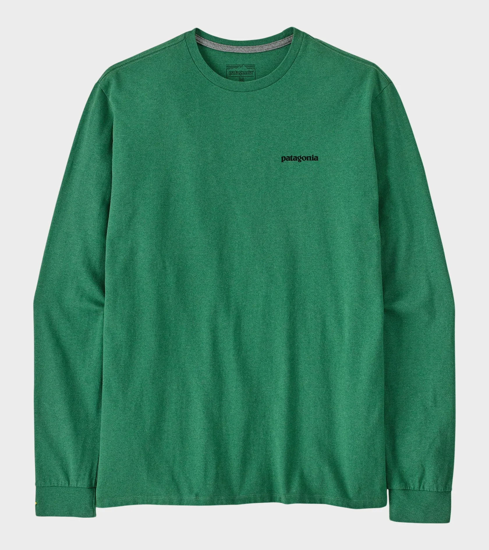 M's L/S P-6 Logo Responsibili-Tee Heartleaf Green sold by Dr. Adams