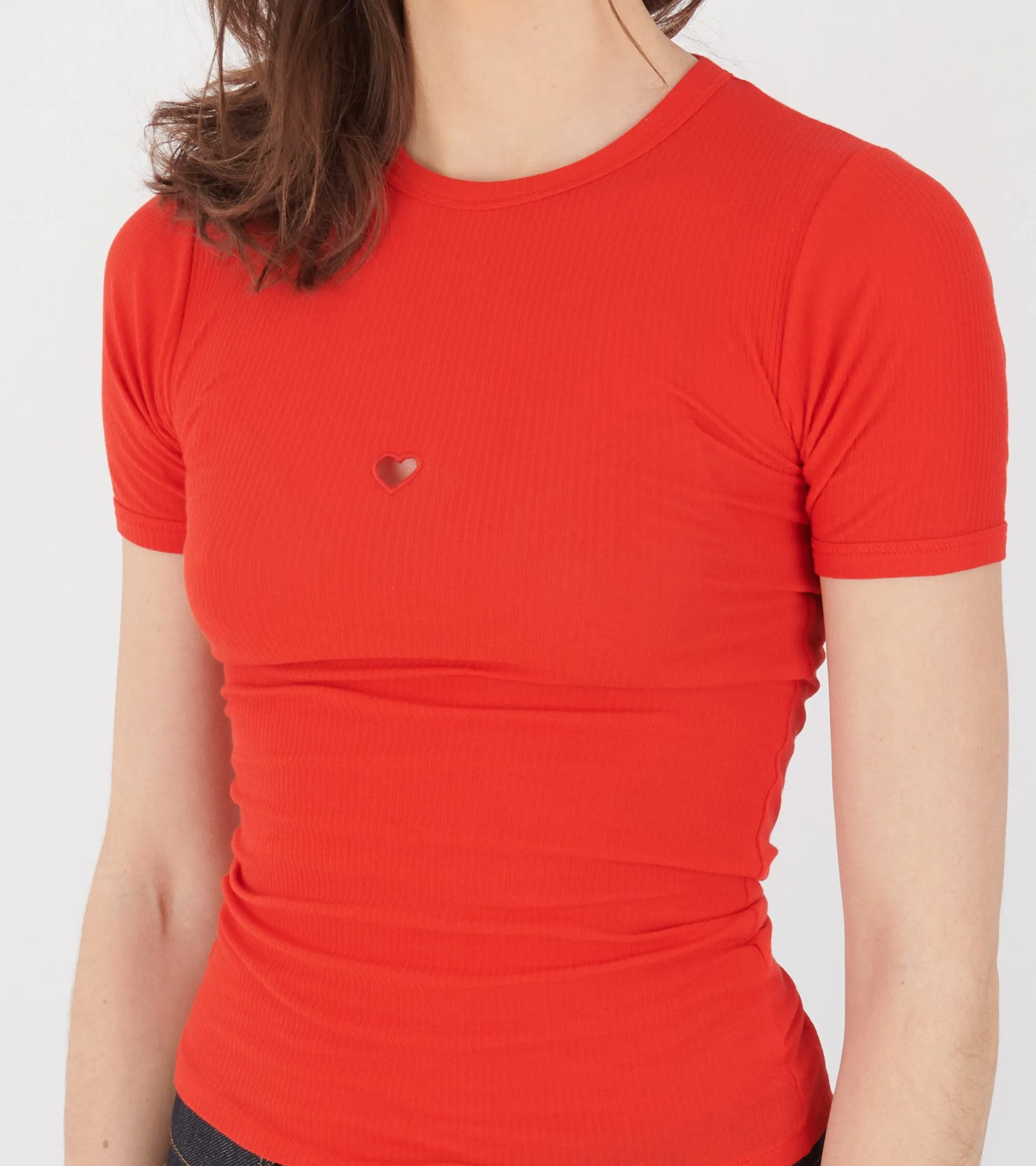 S/S Heart T-shirt My Red sold by Dr. Adams product image thumbnail 5