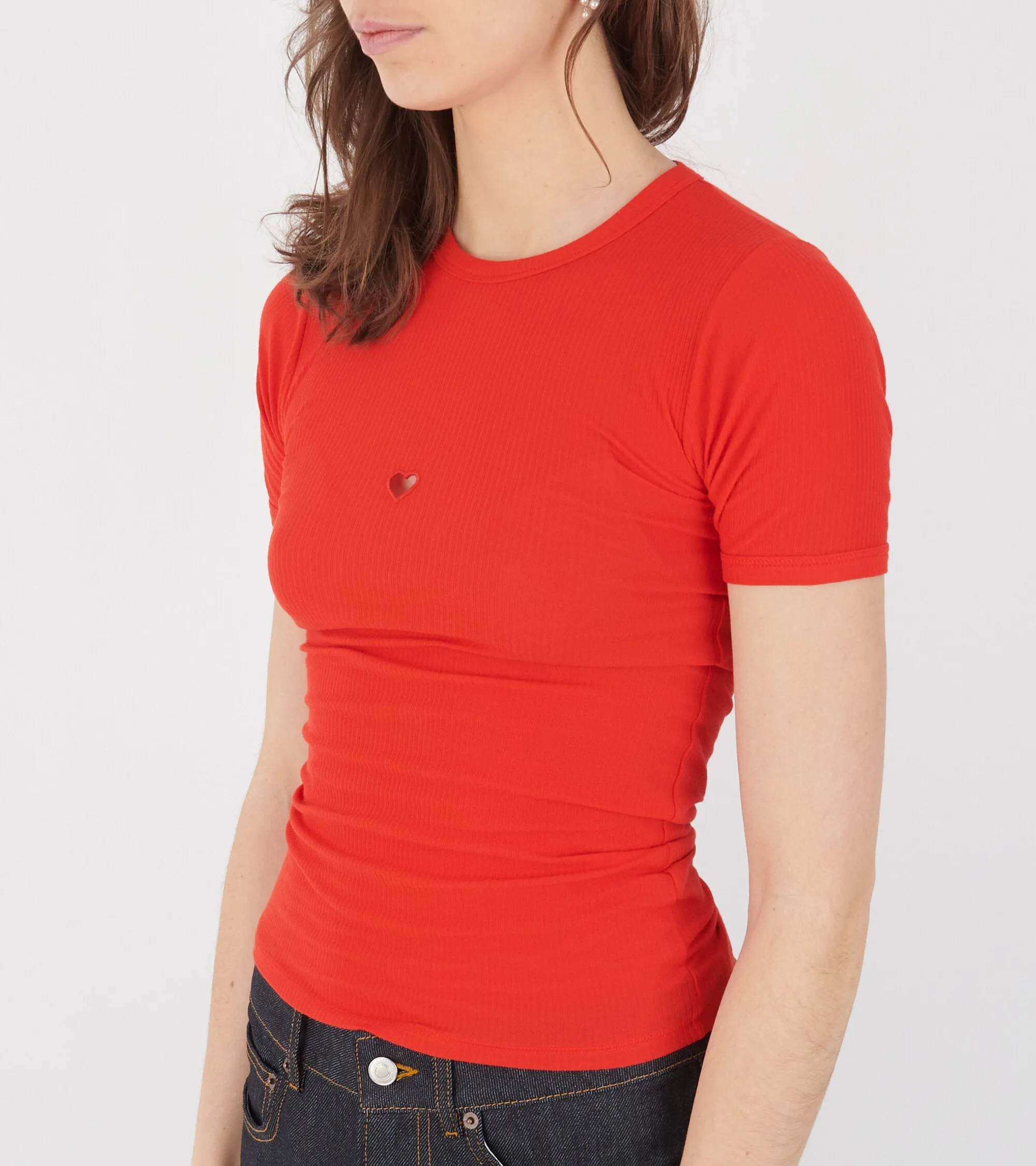 S/S Heart T-shirt My Red sold by Dr. Adams product image thumbnail 3