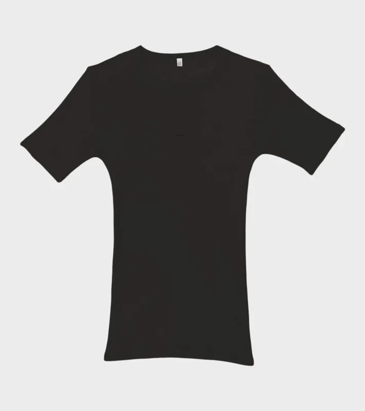 S/S Heart T-shirt Black sold by Dr. Adams