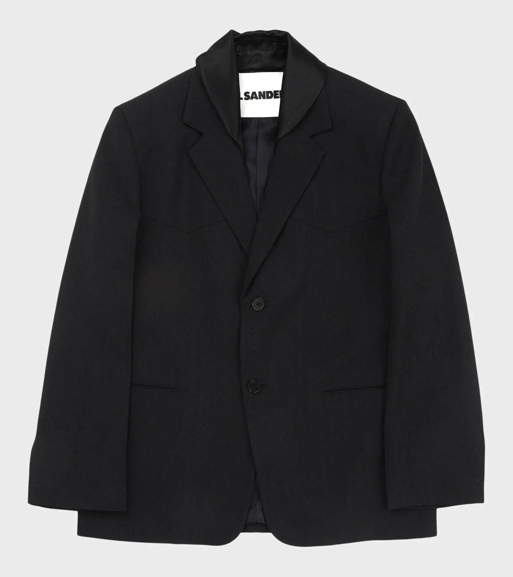 Fluid Silk Blazer Midnight sold by Dr. Adams