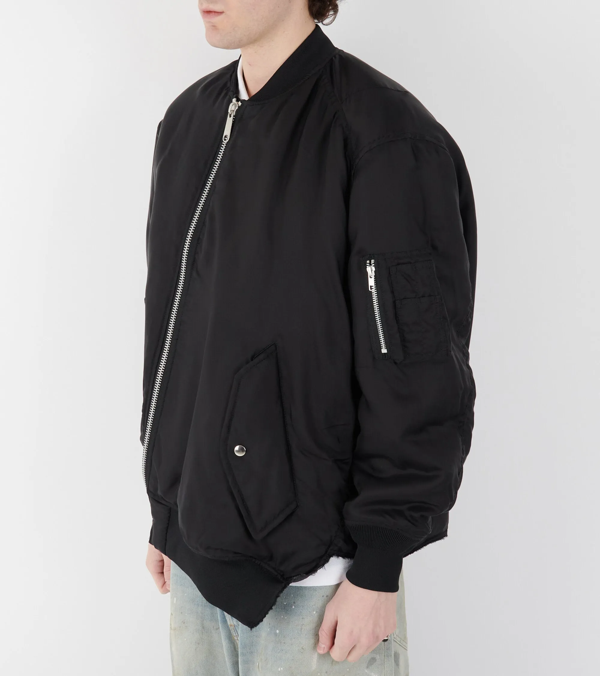 Bomber Jacket Black sold by Dr. Adams product image thumbnail 4