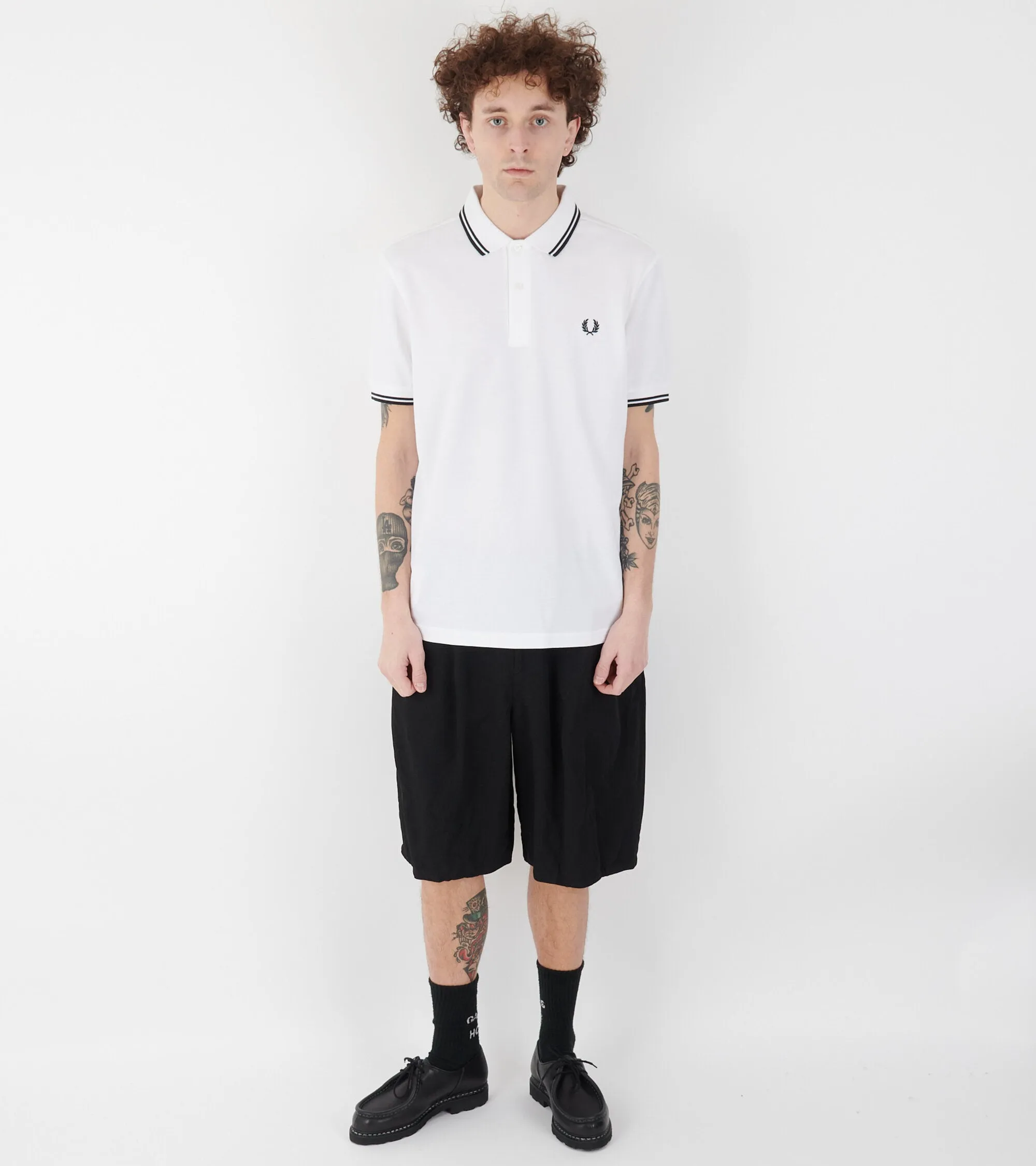 X Fred Perry Strong Will Polo White sold by Dr. Adams product image thumbnail 2