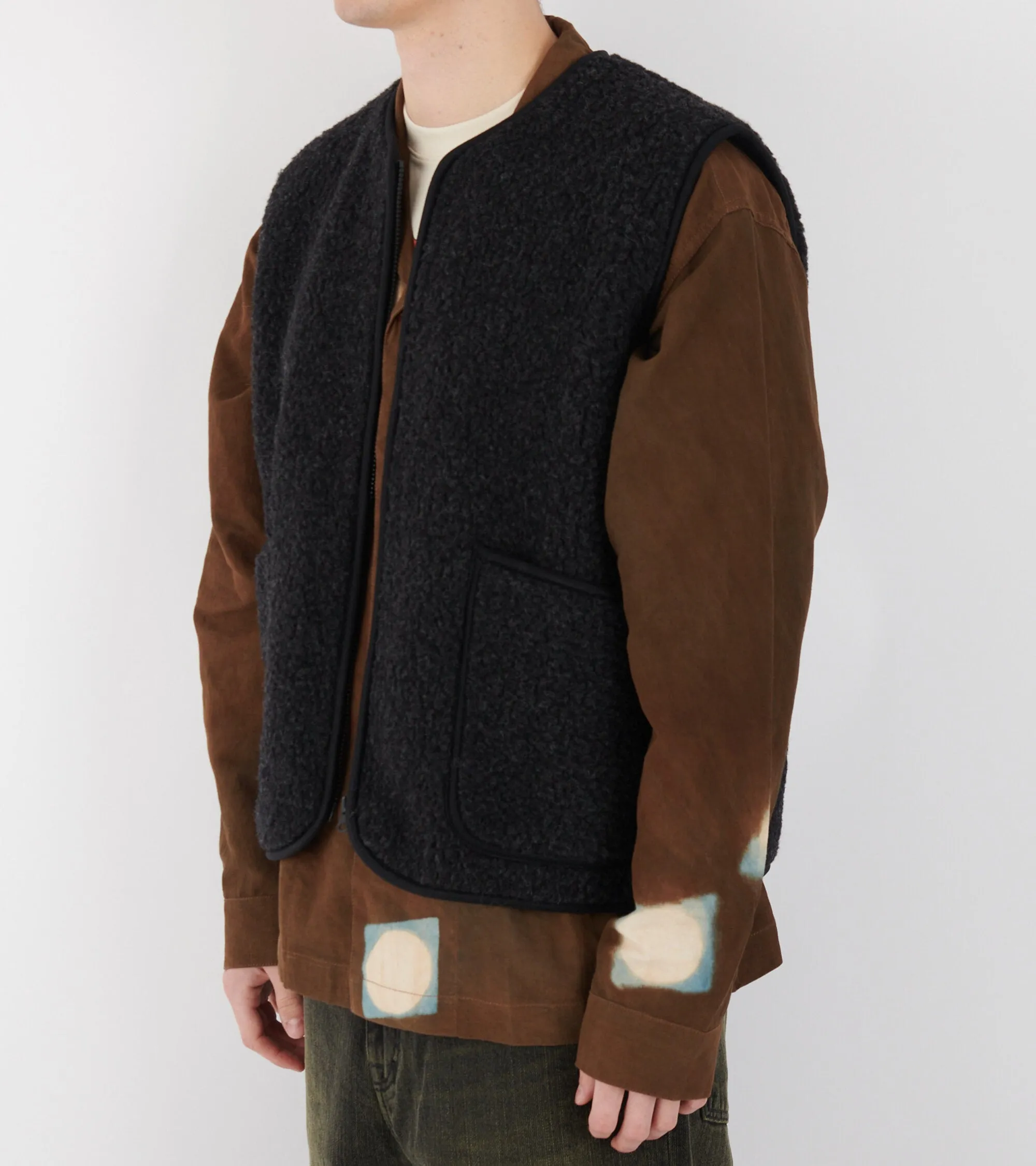 Zip Vest Black sold by Dr. Adams product image thumbnail 4