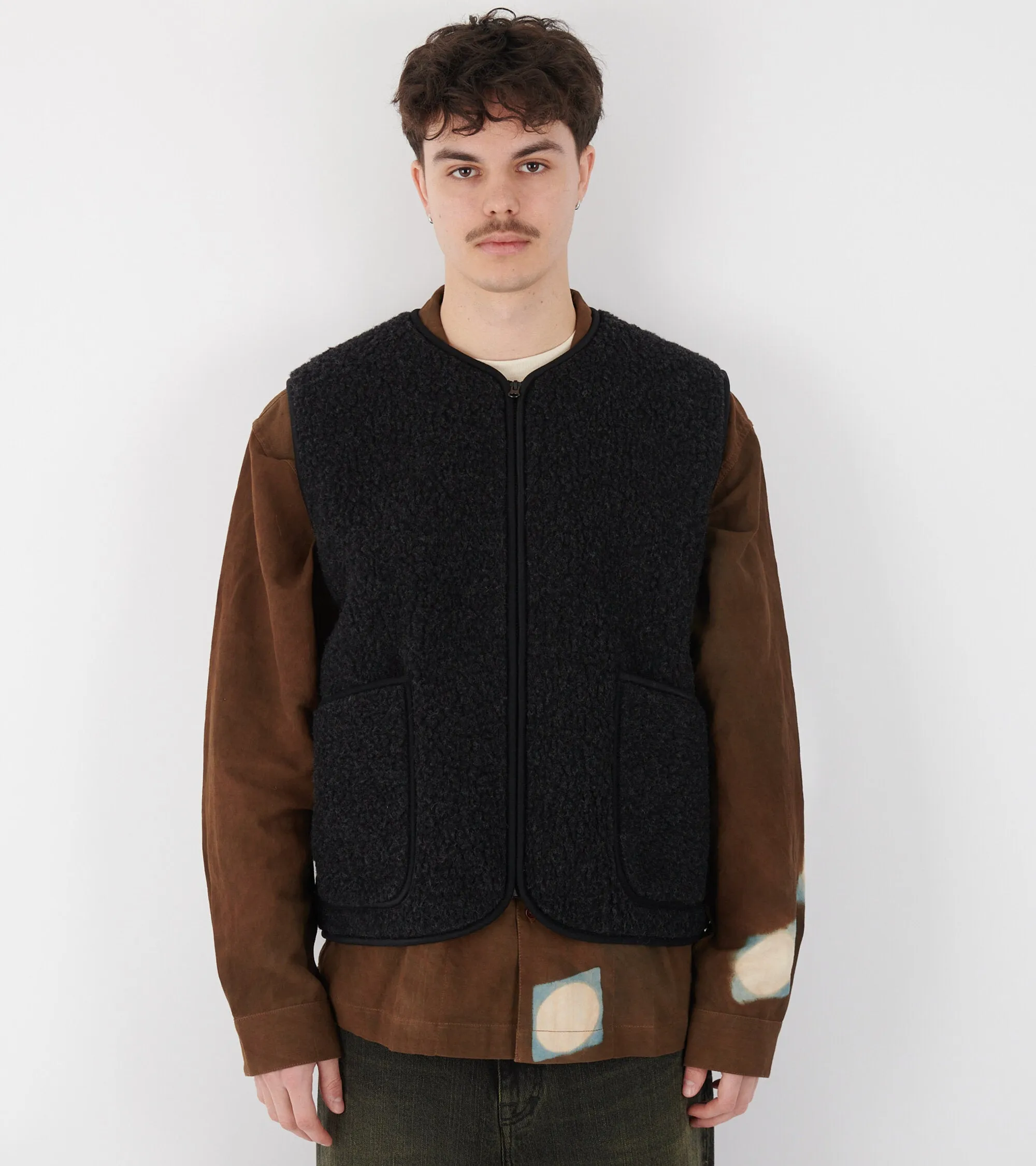 Zip Vest Black sold by Dr. Adams product image thumbnail 3