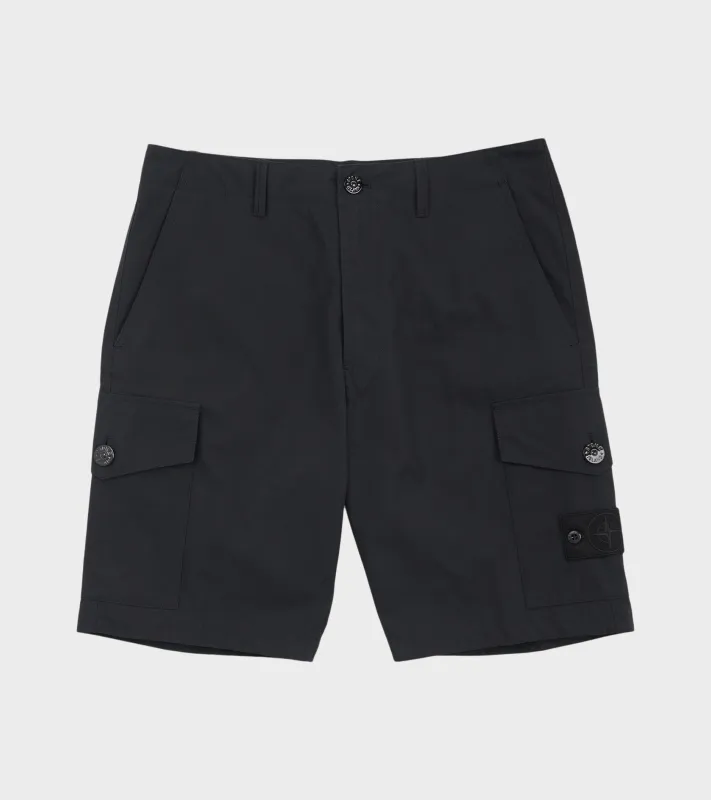 Ghost Bermuda Cotton Shorts Black sold by Dr. Adams