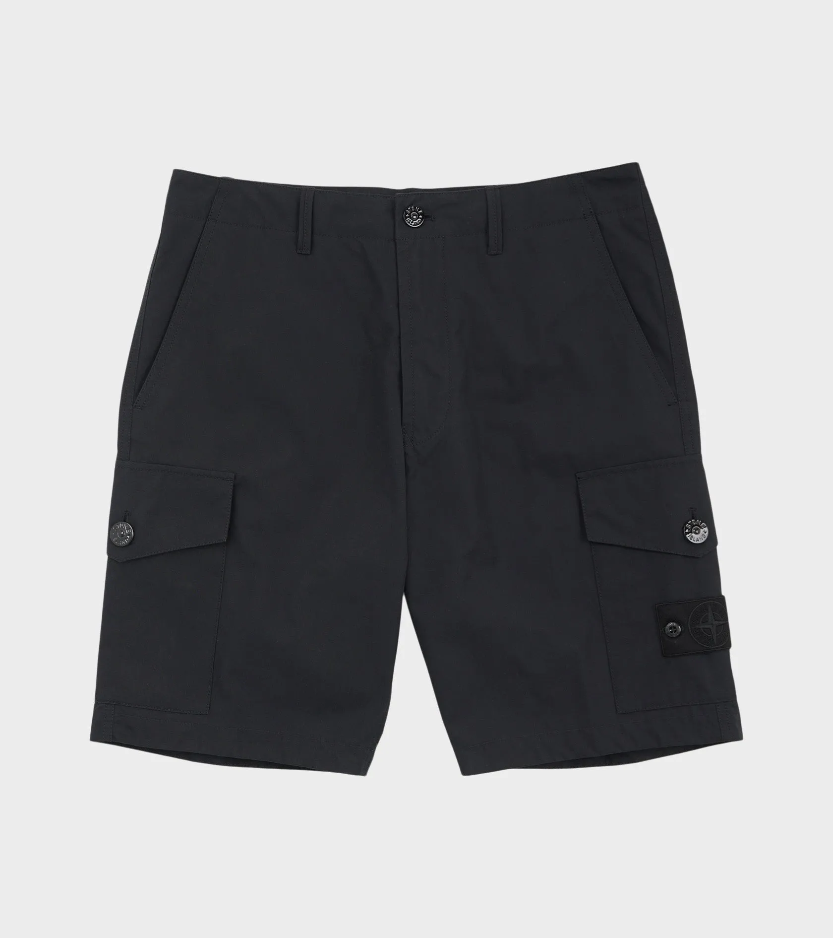 Ghost Bermuda Cotton Shorts Black sold by Dr. Adams