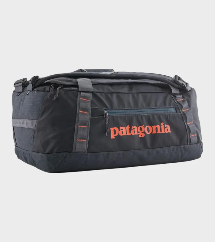 Black Hole Duffel 40L Smolder Blue made by Patagonia
